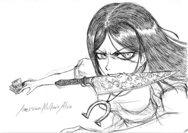 Рисунки карандашом безумие