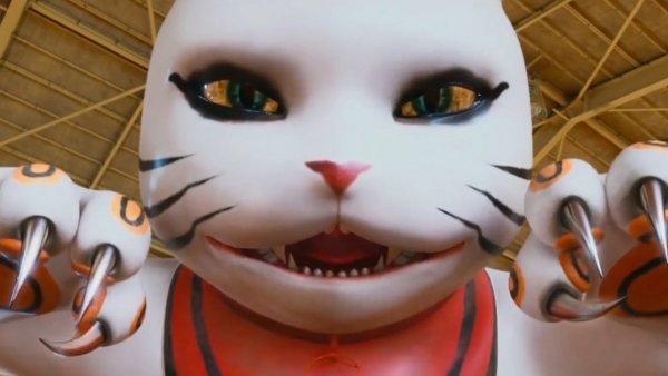 Манеки неко страшная Воля богов