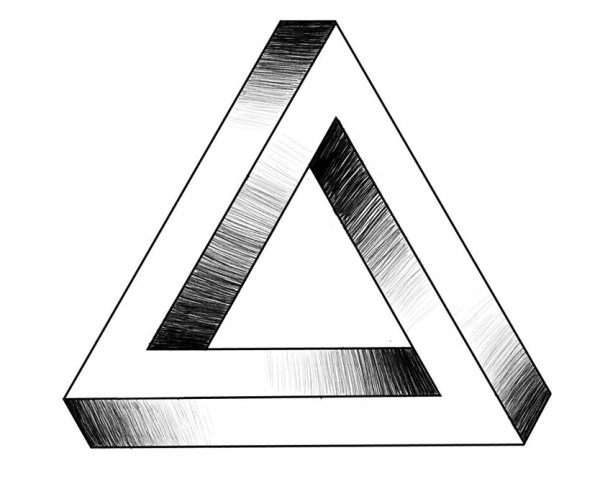 Невозможный треугольник Пенроуза