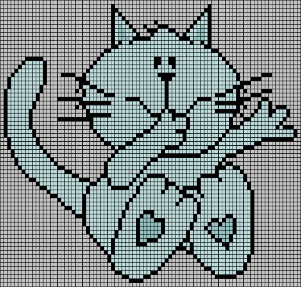 Детский жаккард с кошками