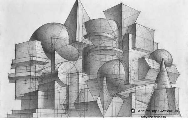 Симметрия асимметрия статика динамика композиционный центр