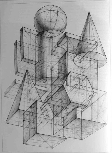 Композиция из геометрических тел