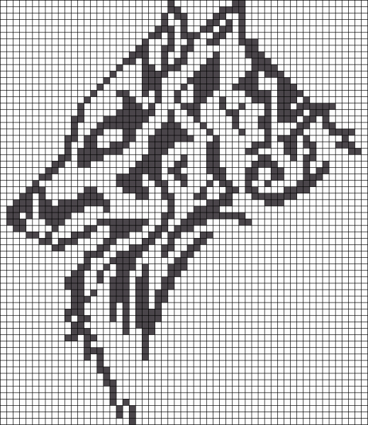 Рисование по клеточкам котики