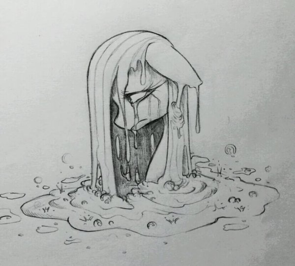 Грустные рисунки