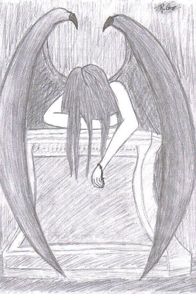 Грустные рисунки