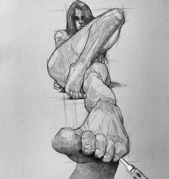 Скетчи людей