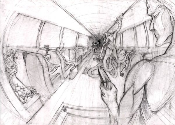 Перспектива в рисовании человека