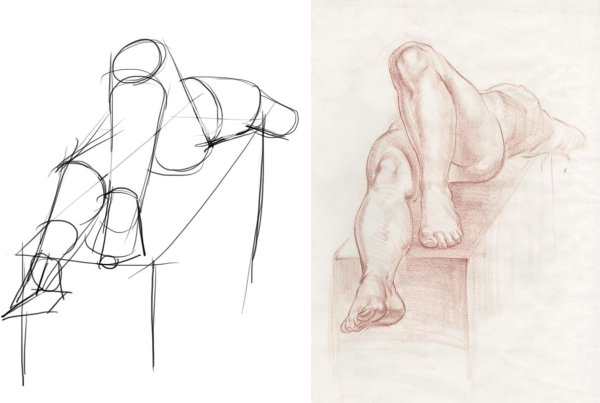 Фигура человека рисунок