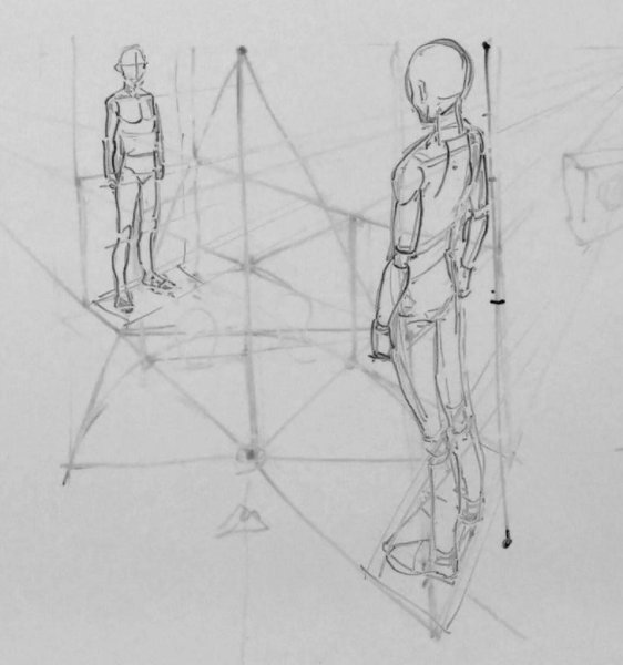 Перспектива тела референс