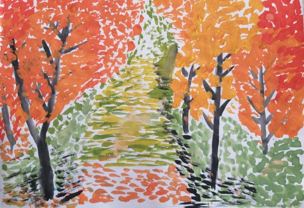 Осенние рисунки