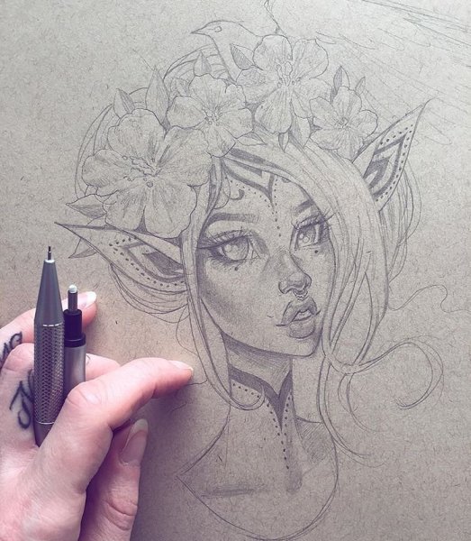 Рисунок на свободную тему легкий