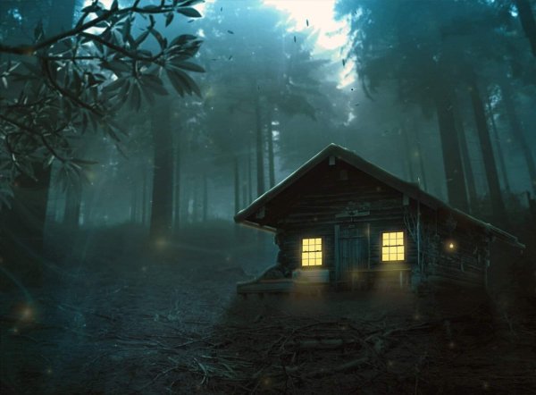 Избушка в лесу