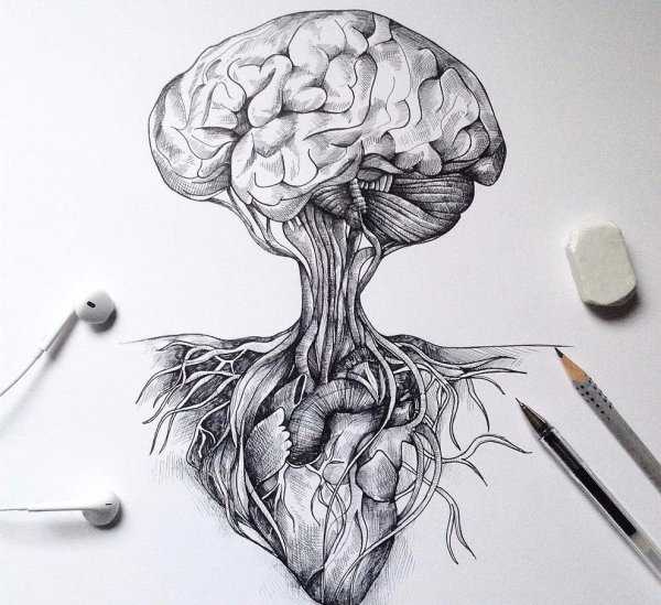 Необычные рисунки карандашом