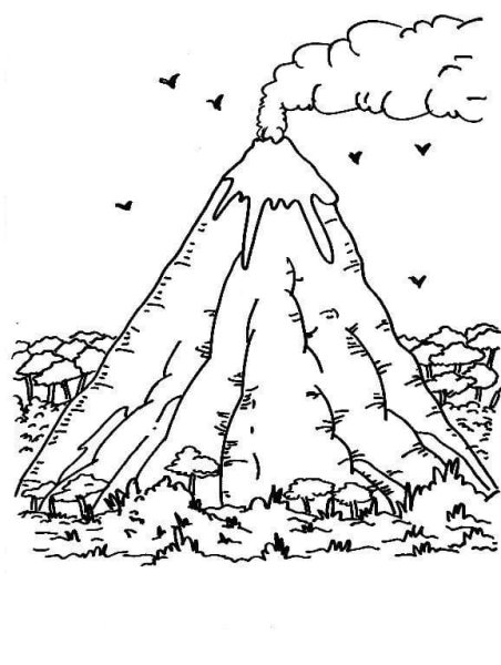 Вулкан для дошкольников