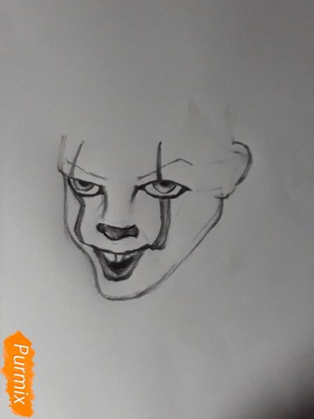 Безглазый Джек карандашом