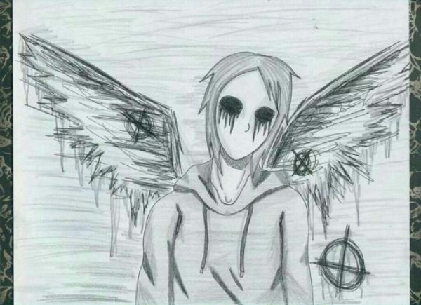 Страшные картинки для срисовки