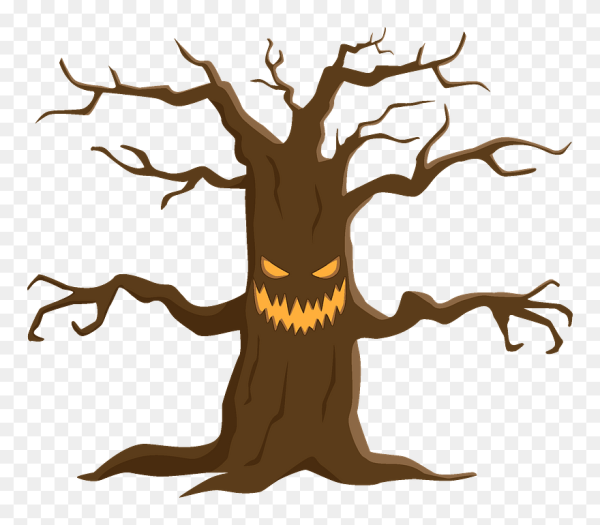 Страшное дерево из мультика