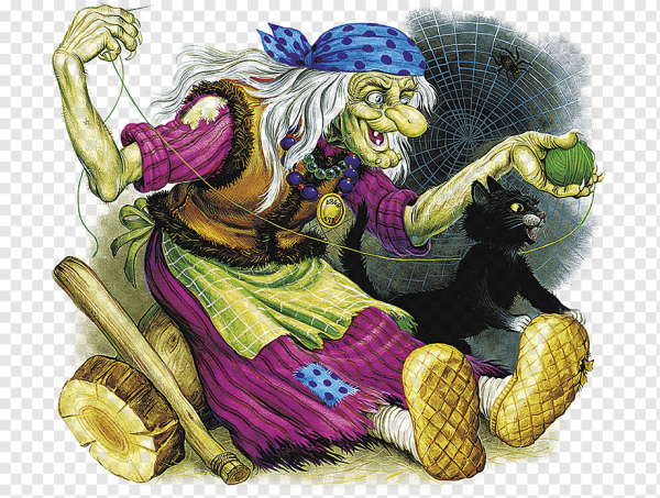 Сказочные герои баба Яга