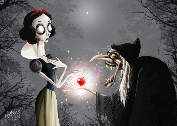 Белоснежка тим Бертон