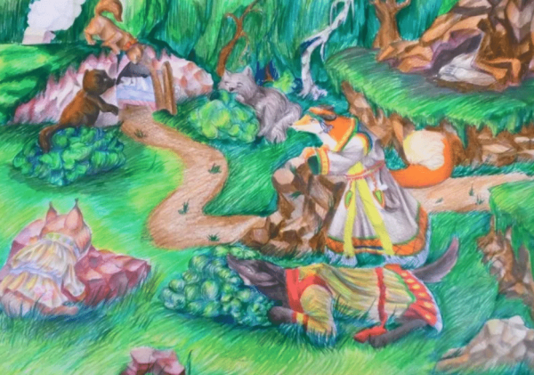 Страшный гость Алтайская сказка