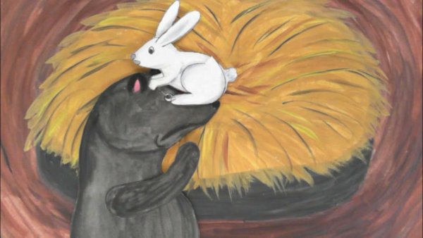 Барсук и Лисенок японская сказка