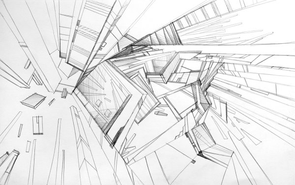 Скетч абстракция