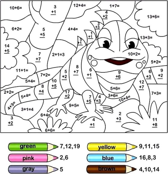 Математическая раскраска