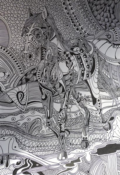 Скетчи людей в разных позах