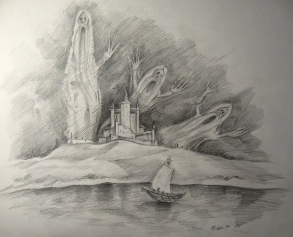 Страшная месть Гоголь иллюстрации