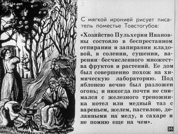 Старосветские помещики краткое