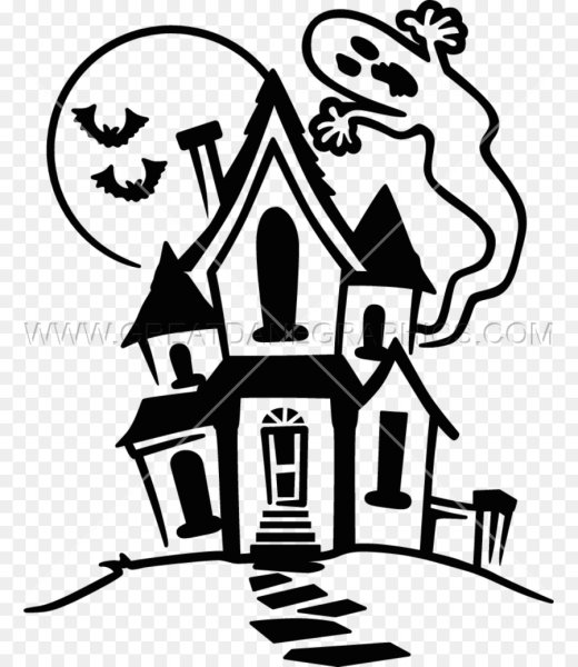 Зарисовки домов с привидениями