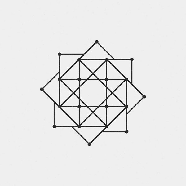 Узоры из прямых линий