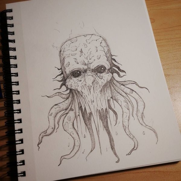 Идеи для рисования жуткие