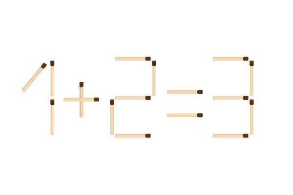 Головоломки из спичек