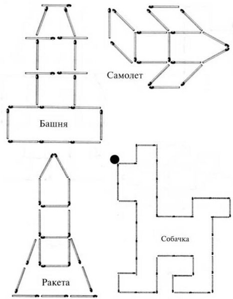 Фигуры из спичек