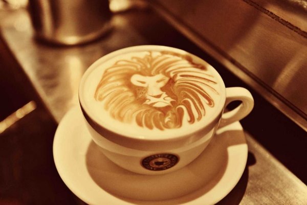 Чашечка кофе арт