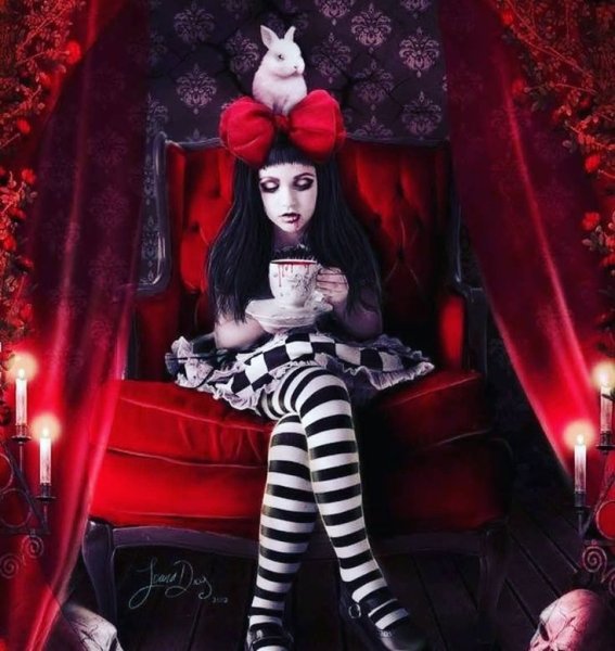 Крипи Алиса в стране чудес