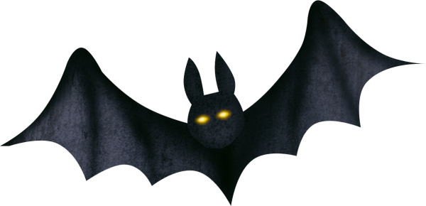 Летучая мышь для Хэллоуина