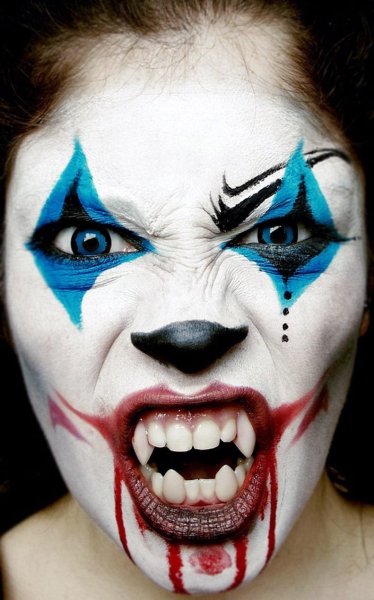 Грим на лице