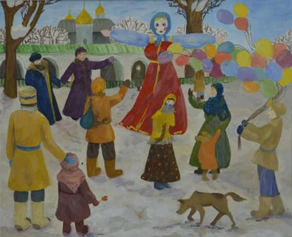 Композиция народные праздники