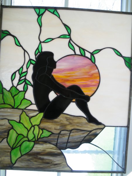 Картины на стекле своими руками