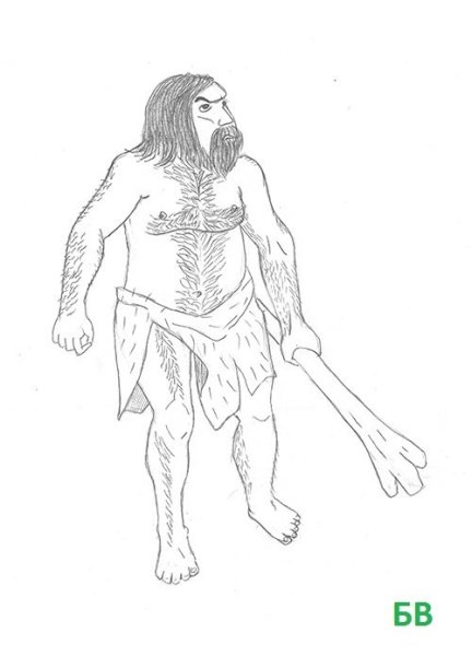 Рисунки древнивачеловека