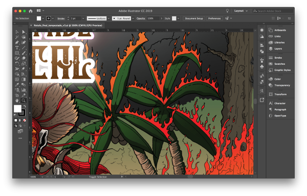 Легкие изображения в иллюстраторе