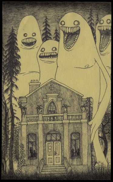 Ужасные рисунки карандашом