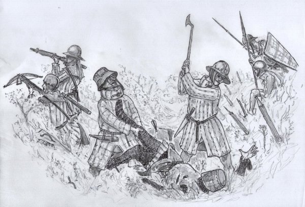 Баталии карандашом