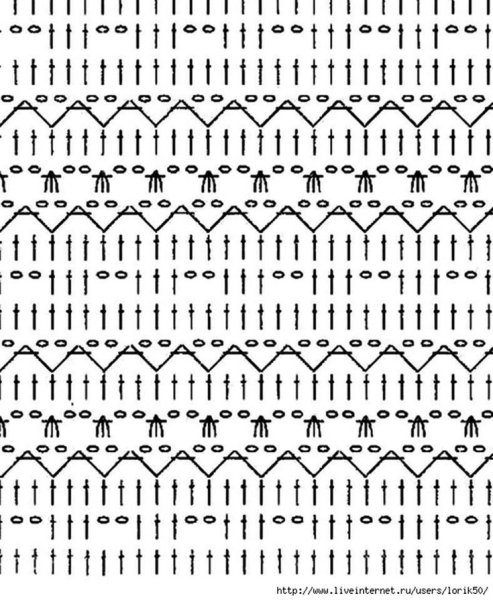 Узоры Ванессы Монторо со схемами