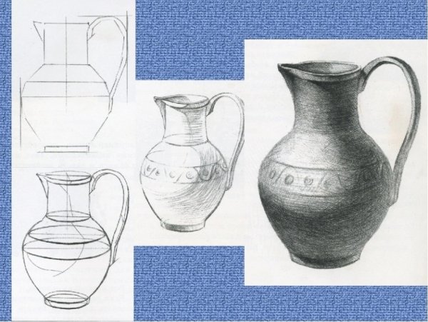 Поэтапное построение кувшина