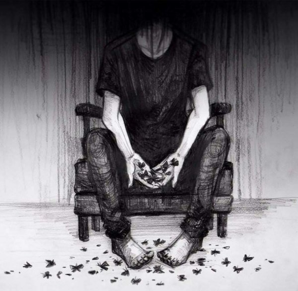 Страшные рисунки карандашом