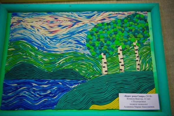 Картины из пластилина