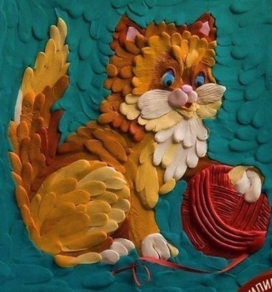 Пластилиновые картины Барбары рейд